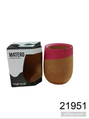 Imagen de MATE DE ALGARROBO PINTADO EN CAJA 1.26